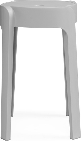 Изображение товара Табурет пластиковый Woodville Bovel (серый)