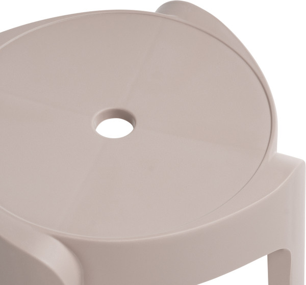 Изображение товара Табурет пластиковый Woodville Bovel (шампань)