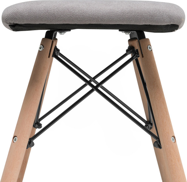 Изображение товара Табурет Woodville Ben / 11837 (серый)