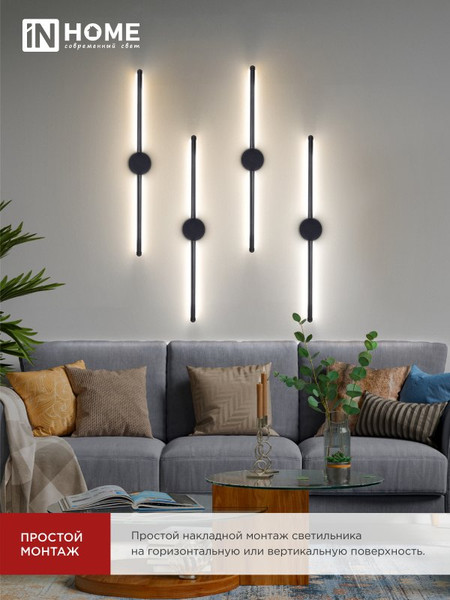 Изображение товара Бра INhome Estetika ART-60C-30BL / 4690612057866