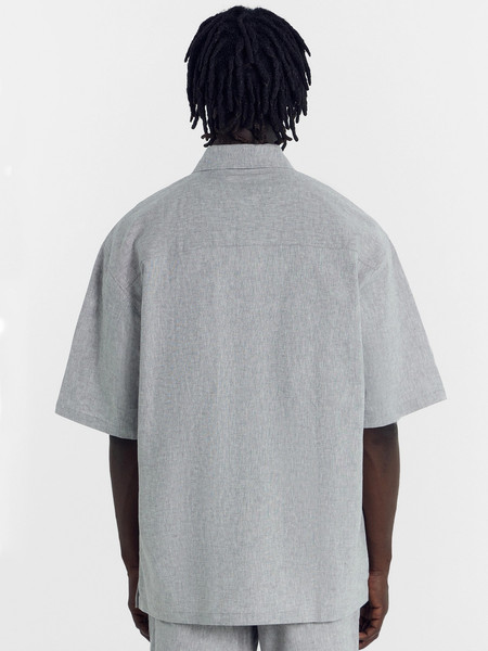 Изображение товара Рубашка Mark Formelle 111887 (р.100-182, двухцветный серый)