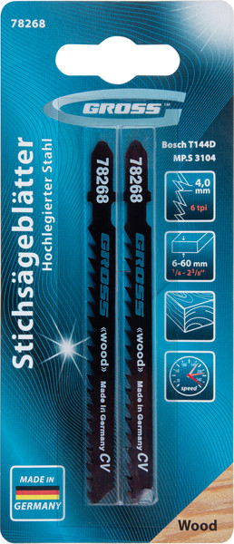 Изображение товара Набор пильных полотен Gross 78268