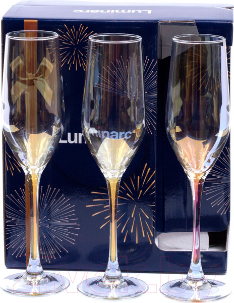 Изображение товара Набор бокалов Luminarc Celeste Золотистый хамелеон P1636