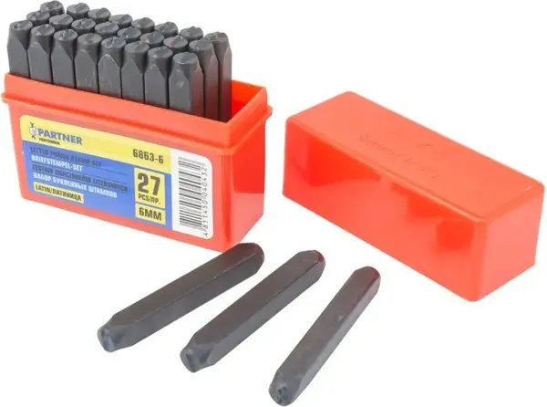 Изображение товара Набор клейм Partner PA-6863-6 (8111)