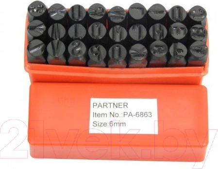 Изображение товара Набор клейм Partner PA-6863-6