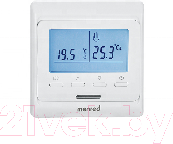 Изображение товара Терморегулятор для теплого пола Menred E51.716