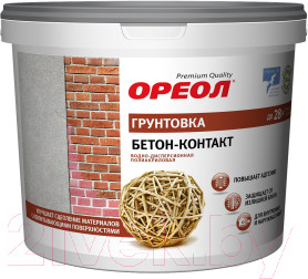 Изображение товара Грунтовка Ореол Бетонконтакт (3кг)