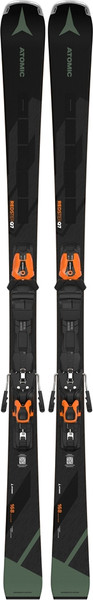 Изображение товара Горные лыжи с креплениями Atomic Ski Redster Q7 Revoshock C&MI 12 GW 2024-2025 / AASS03438160 (р.160, черный/золотой)