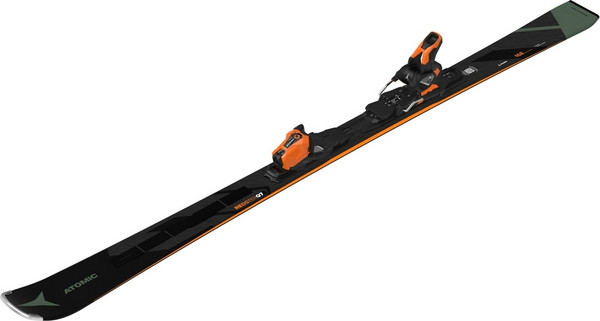 Изображение товара Горные лыжи с креплениями Atomic Ski Redster Q7 Revoshock C&MI 12 GW 2024-2025 / AASS03438176 (р.176, черный/золотой)