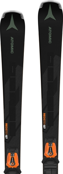 Изображение товара Горные лыжи с креплениями Atomic Ski Redster Q7 Revoshock C&MI 12 GW 2024-2025 / AASS03438176 (р.176, черный/золотой)