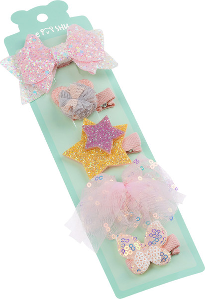 Изображение товара Набор заколок для волос Meshu MS_60660 (5шт, перламутровый)