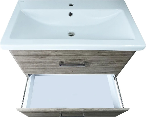 Изображение товара Тумба под умывальник Style Line Лотос 80 (подвесная)