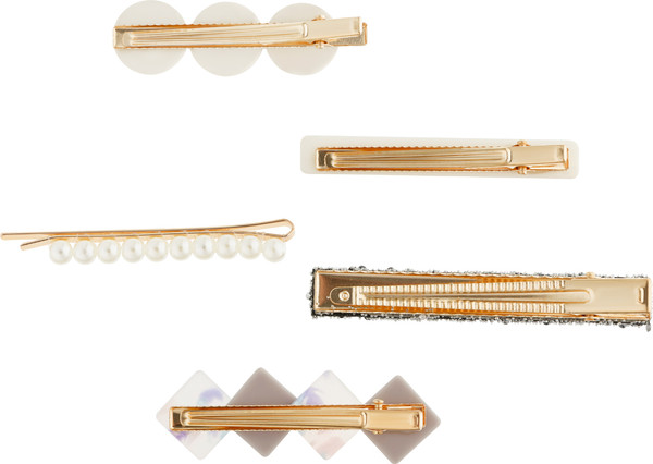 Изображение товара Набор заколок для волос Meshu MS_60648 (5шт, серебристый)