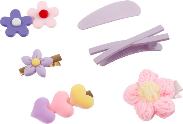Изображение товара Набор заколок для волос Meshu MS_60643 (6шт, сиреневый)