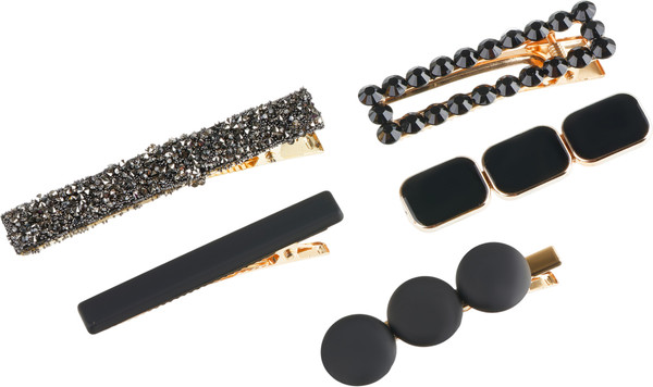 Изображение товара Набор заколок для волос Meshu MS_60647 (5шт, черный)