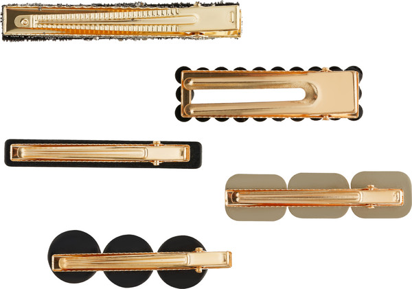 Изображение товара Набор заколок для волос Meshu MS_60647 (5шт, черный)