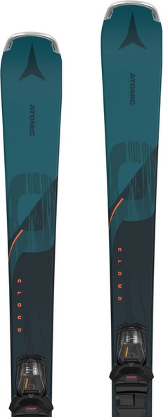 Изображение товара Горные лыжи с креплениями Atomic Ski Wms Cloud Q11&M 10 GW 2023-24 / AASS03318146 (р.146, Petrol/Anthracite)