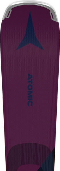 Изображение товара Горные лыжи с креплениями Atomic Ski Wms Cloud Q9&M 10 GW 2023-24 / AASS03076140 (р.140, черный/ягодный)
