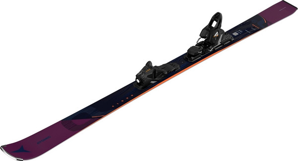 Изображение товара Горные лыжи с креплениями Atomic Ski Wms Cloud Q9&M 10 GW 2023-24 / AASS03076147 (р.147, черный/ягодный)
