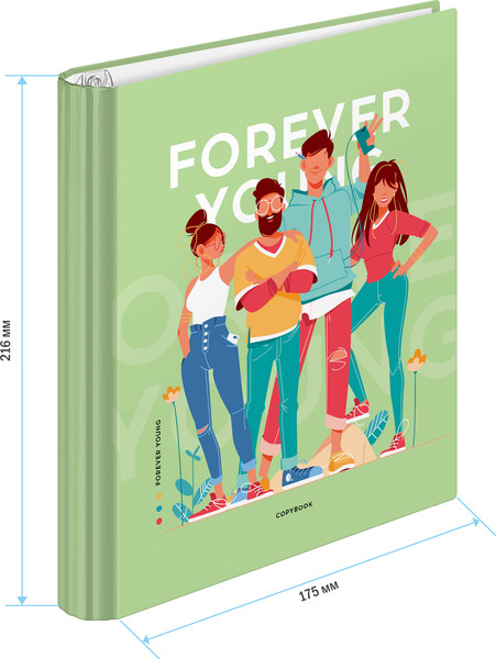 Изображение товара Тетрадь ArtSpace Стиль. Forever Young / ТК120_45957 (120л)