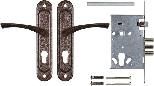 Изображение товара Корпус врезного замка Ajax furniture Kit А7-5555/3 W/B MOS