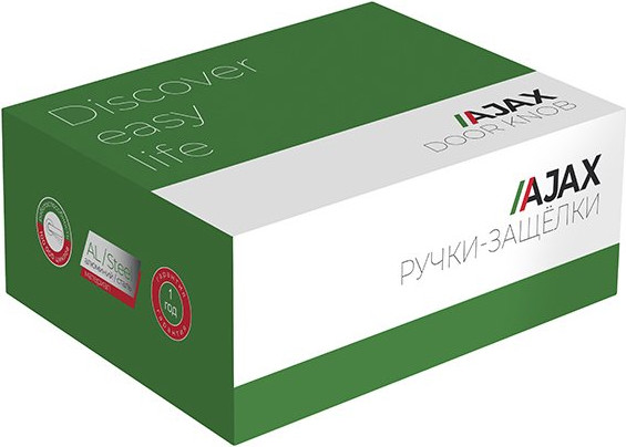 Изображение товара Ручка дверная Ajax furniture DK610 BL-ET 6010 BL-E (черный)