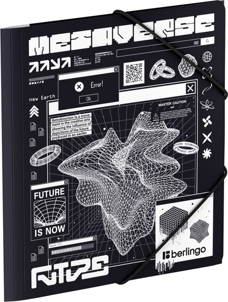 Изображение товара Папка для бумаг Berlingo Future Tech / FB5_A5S21