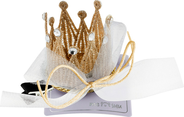 Изображение товара Заколка для волос Meshu Корона / MS_60657 (золотистый)