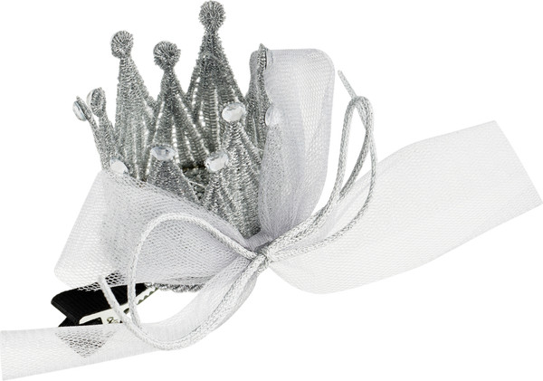 Изображение товара Заколка для волос Meshu Корона / MS_60656 (серебристый)