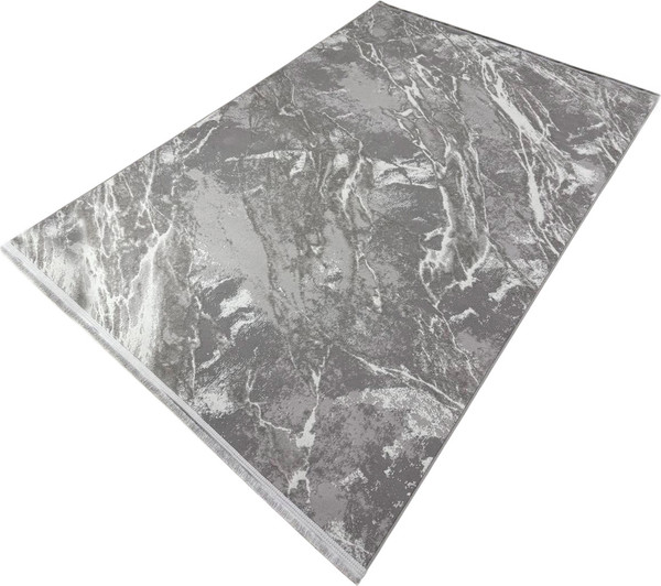 Изображение товара Ковер Radjab Carpet Афина Прямоугольник 9012A / 12851RK (2x4, Grey/Grey)