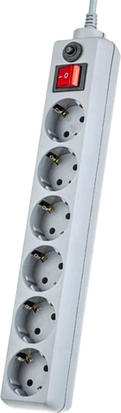 Изображение товара Сетевой фильтр Perfeo Power+ PF-A4675 (серый)