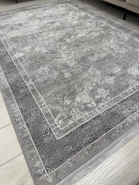 Изображение товара Ковер Radjab Carpet Афина Прямоугольник 9008A / 12790RK (2x2.9, Grey/Cream)