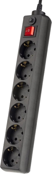 Изображение товара Сетевой фильтр Perfeo Power+ PF-A4674 (черный)