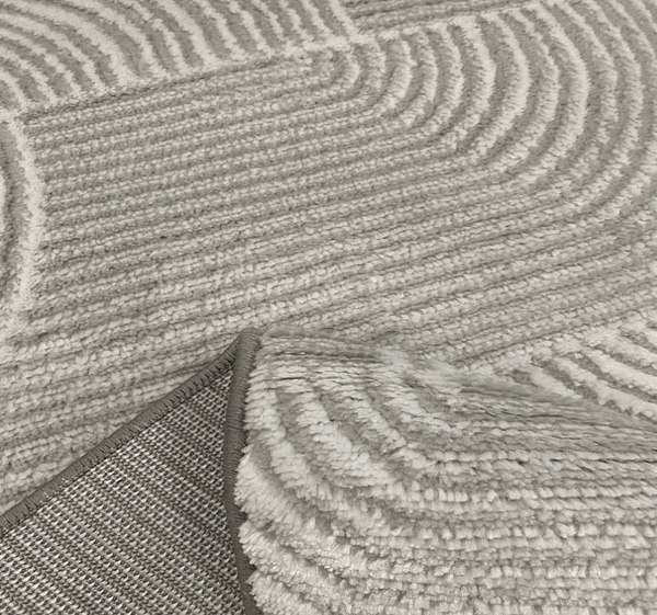 Изображение товара Ковер Radjab Carpet Аврелия Овал HL600A / 12357RK (2x2.9, Grey)