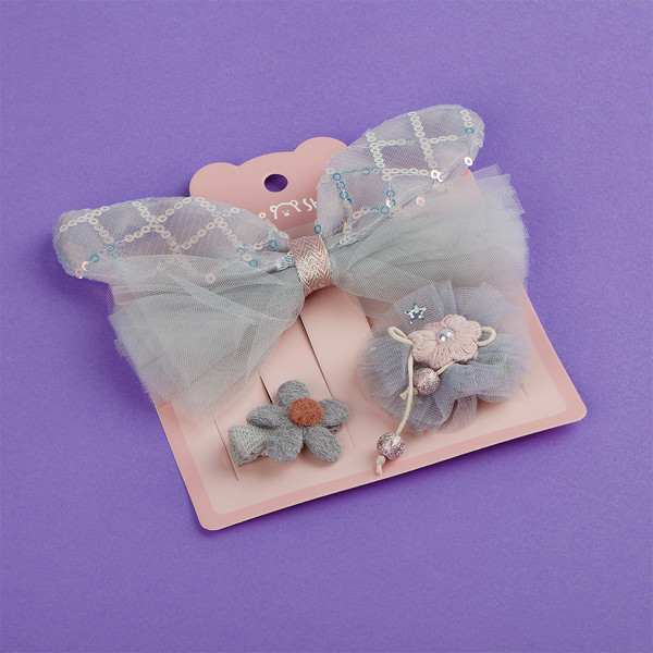 Изображение товара Набор заколок для волос Meshu MS_60672 (3шт, голубой)