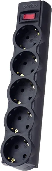 Изображение товара Сетевой фильтр Perfeo Powerx PF-A4714 (черный)