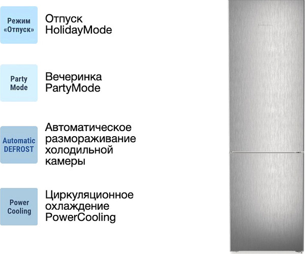 Изображение товара Холодильник с морозильником Liebherr CBNsfc 57vi