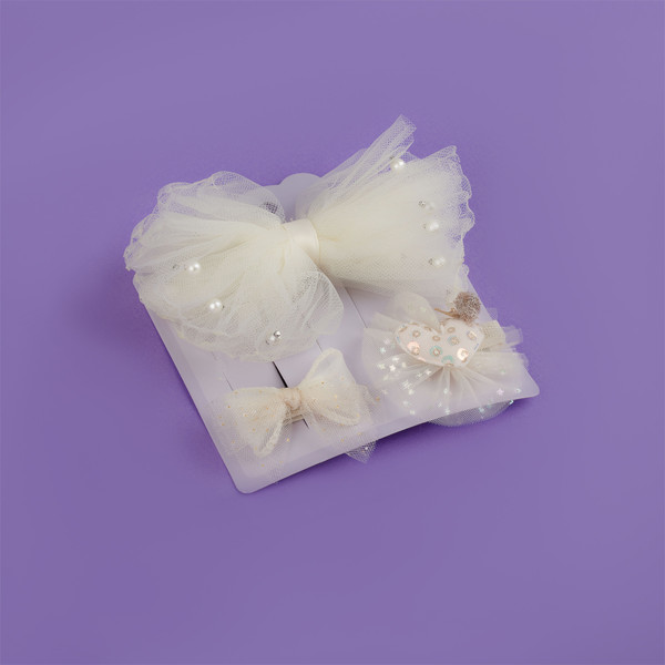 Изображение товара Набор заколок для волос Meshu MS_60675 (3шт, светло-бежевый)