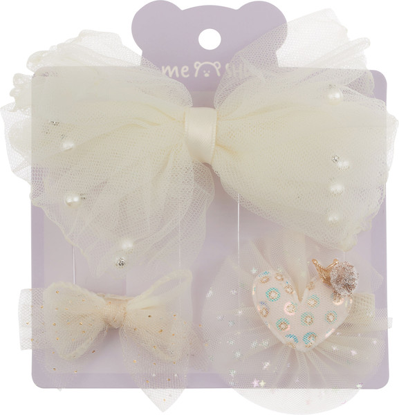 Изображение товара Набор заколок для волос Meshu MS_60675 (3шт, светло-бежевый)