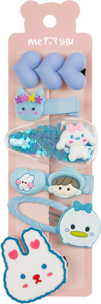 Изображение товара Набор заколок для волос Meshu MS_60641 (6шт, голубой)