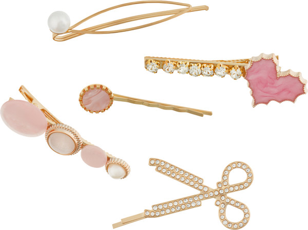 Изображение товара Набор заколок для волос Meshu MS_60654 (5шт, золотистый)