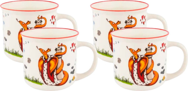 Изображение товара Набор кружек Appetite Змейки WWSN-40 (4шт)