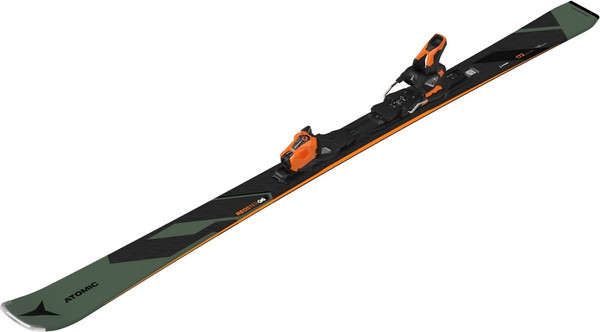Изображение товара Горные лыжи с креплениями Atomic Ski Redster Q6&MI 12 GW 2024-2025 / AASS03440164 (р.164, зеленый/черный)
