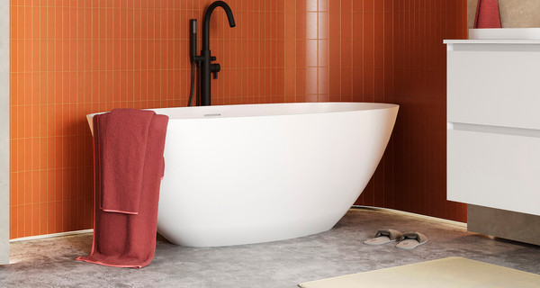 Изображение товара Ванна из искусственного камня Belux Осло ОС-1700 (18, белый матовый)