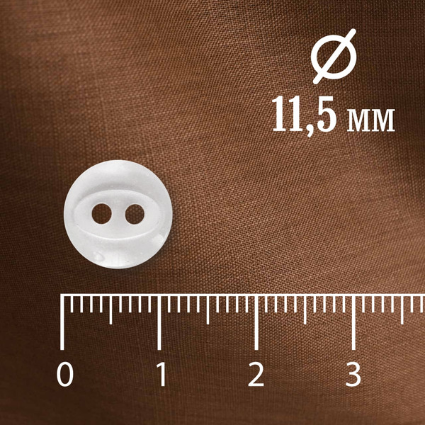 Изображение товара Набор пуговиц Sentex P-A1401 11.5/2 (20шт, белый)