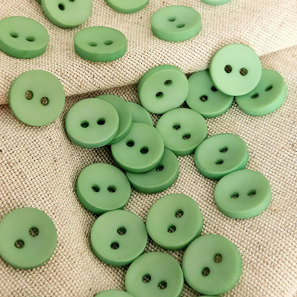 Изображение товара Набор пуговиц Sentex P-001-11.5/2 (20шт, салатовый)