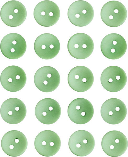 Изображение товара Набор пуговиц Sentex P-001-11.5/2 (20шт, салатовый)