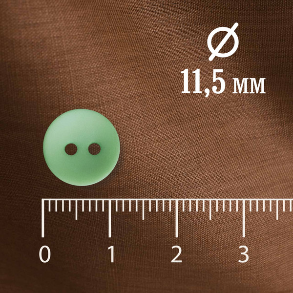 Изображение товара Набор пуговиц Sentex P-001-11.5/2 (20шт, салатовый)