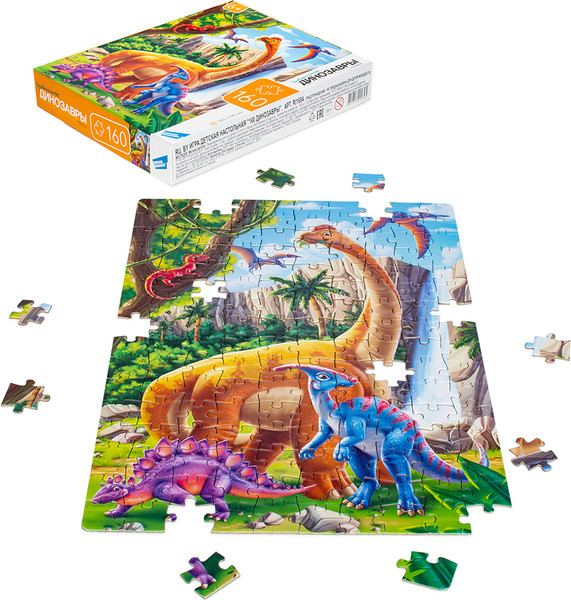 Изображение товара Пазл Dream Makers Динозавры / RI1604C