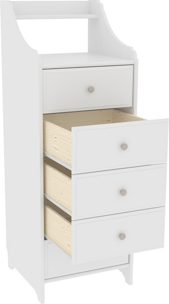 Изображение товара Комод ММЦ Вествик 5 (белый лак)